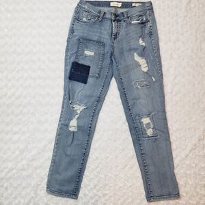 Jessica Simpson size 26 destructed denim jeans